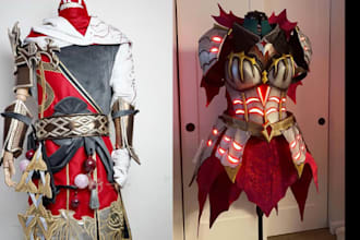 sculpt 3d print paint wearable armor anime wearable cosplay 3d mask for 3d print
