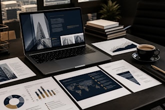 write and design an investor ready pitch deck for startup funding