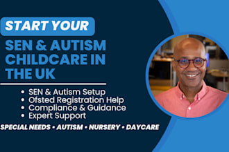 help you set up sen and autism childcare provision in the UK with ofsted