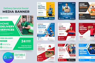 create twitter headers, posts, and promotional banners in canva