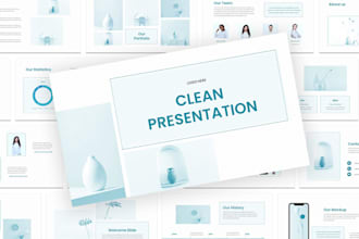design a professional corporate powerpoint presentation
