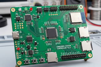 develop embedded systems and pcb design for electronics projects