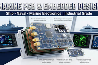 design marine pcb and embedded electronics for ship and naval system