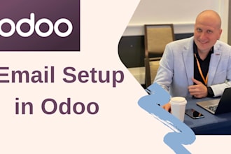 set up email in odoo