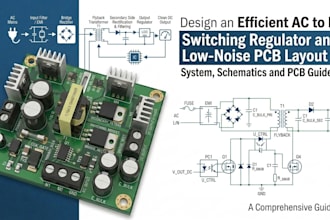 develop ac dc power supply and efficient pcb layout design