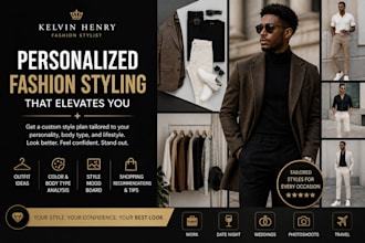 create a personalized fashion styling