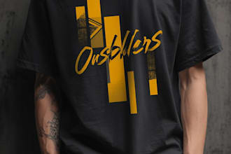 make vintage retro t shirt design for you