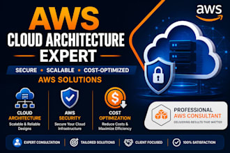 design AWS cloud architecture, optimize costs, secure your cloud infrastructure