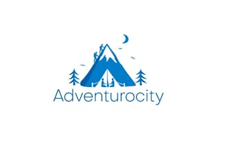 design creative mobile app connects outdoor enthusiasts logo
