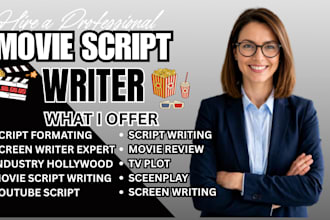 do screenplay, movie script writing, script writing, screenwriting, movie script
