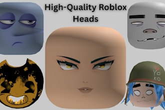 draw your roblox furry avatar roblox head expression sheet anime chibi style