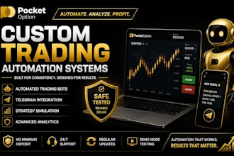 code pocket option automated script, indicator and strategy for options