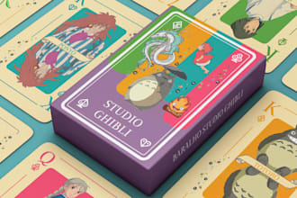 design custom playing cards poker and blackjack decks card boxes and mockups