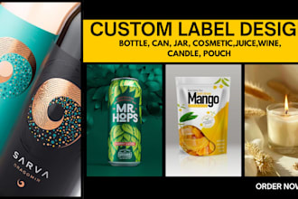do can packaging, packaging box label, mailer box, bottle label wine pouch label