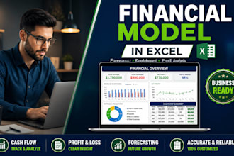 build a professional excel financial model and projections