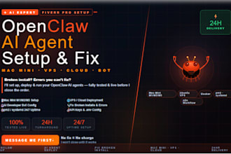 fix setup openclaw open claw developer bot openclaw ai agents mac mini bot vps