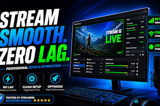 configure dual pc streaming setup for smooth stream
