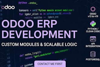 build and implement custom odoo erp solutions