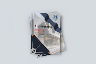 design professional workbook, company profile, annual report, brochure, booklet