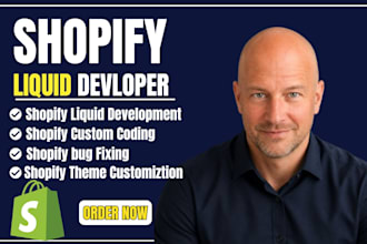do shopify custom coding, bug fix and custom theme development