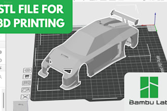 repair, modify and create stl and cad files for functional 3d printing