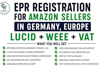 do epr registration for amazon sellers in germany europe lucid weee vat