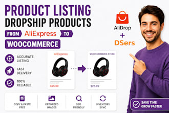 do woocomerce product dropship product listing from aliexpress to woocommerce