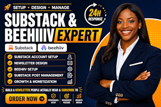 setup substack account manage substack beehiiv newsletter manage substack post