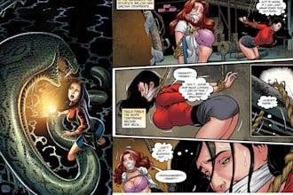 graphic novel artist comic book comic strip illustration comic character design