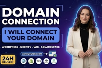 connect domain, fix domain issues, redirect domain transfer domain connect