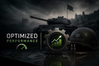 optimize foxhole fps, fix lag, stutter and performance issues fast