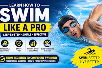 teach you how to swim more professionally