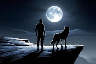 ghostwrite werewolf story, romance, romance story, ghostwriting and horror