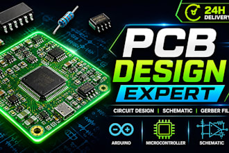 do circuit schematic pcb design, pcb layout