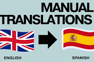 translate content and projects from english to spanish