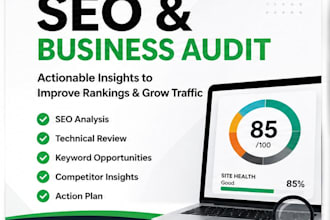 do a professional SEO and business audit with actionable insights