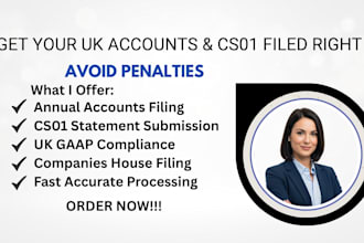 file UK annual accounts and cs01 confirmation statement with