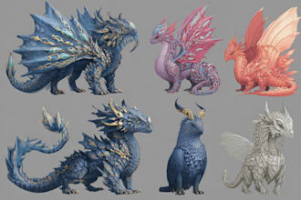 design fantasy creatures for your game or story