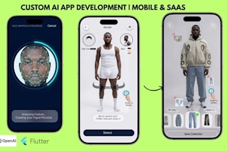 build a custom ai mobile app ai saas full stack application