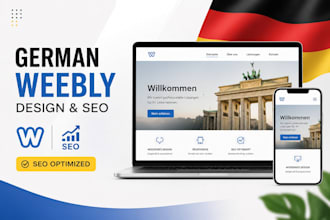 redesign and optimize german weebly websites for SEO ranking