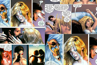 nsfw comic page as comic book artist nsfw manga comic illustration comic cover