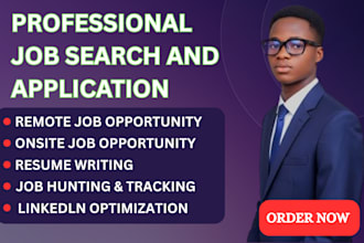provide remote job search, applications, and career support