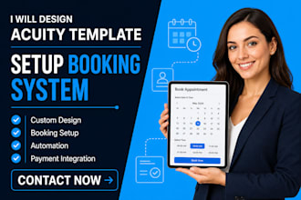 design acuity scheduling template and setup acuity scheduling for online