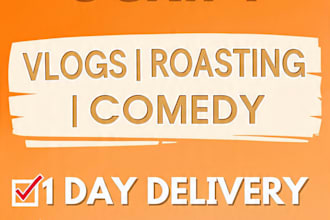 write a marathi youtube script for vlogs and roasting