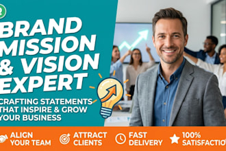 write a powerful mission and vision statement for your business