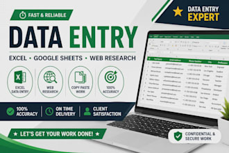 do data entry,copy paste and typing word