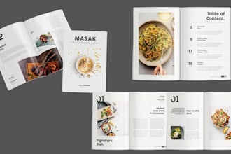 write cookbook recipe book, cookbook design and formatting as cookbook writer