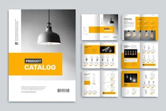 design editable product catalog, lookbook for b2b wholesales business marketing