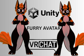 model a custom 3d vrchat avatar nsfw avatar vr chat avatar vrc furry avatar