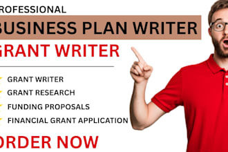 create a winning business plan, proposal, grant writing, and startup strategy